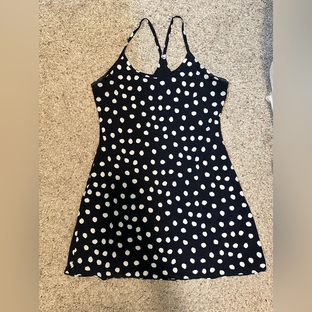 Outdoor Voices Exercise Dress in Polka Dot - older version